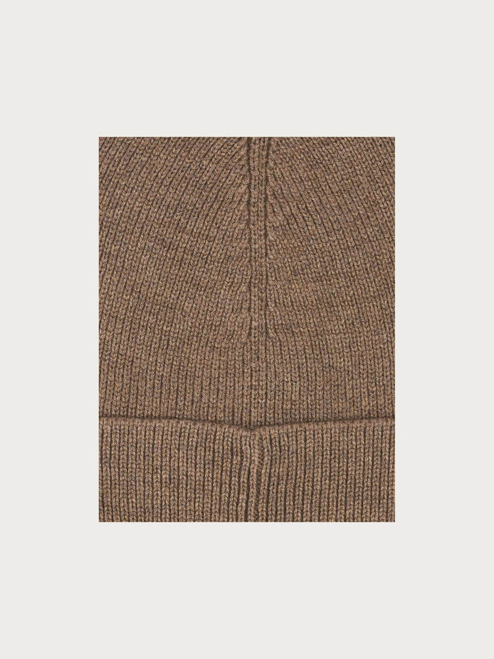 Einfarbige Beanie mit gestickter bugatti-Flag