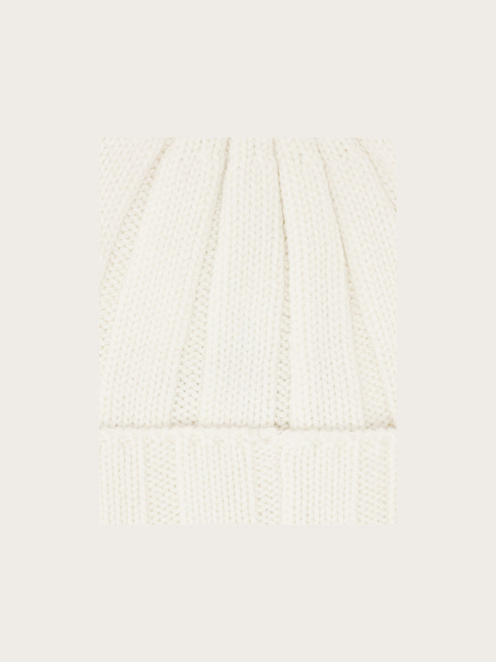 Einfarbige bugatti Beanie mit Fleece-Fütterung
