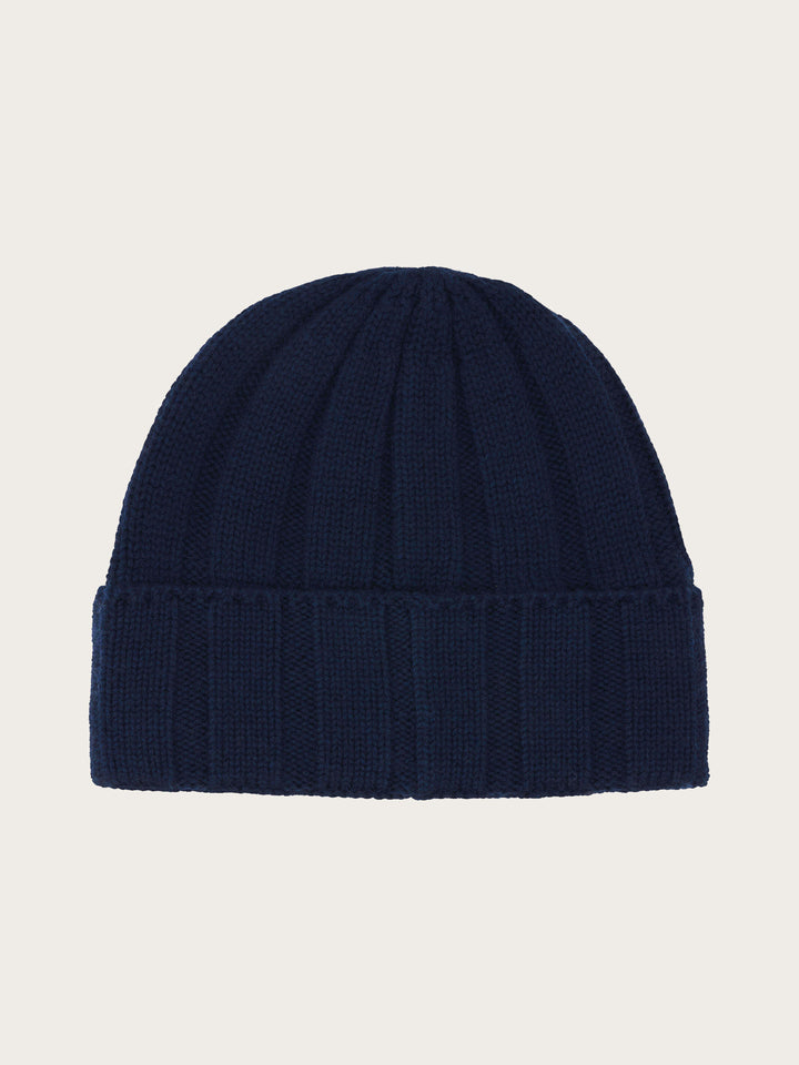 Einfarbige bugatti Beanie mit Fleece-Fütterung