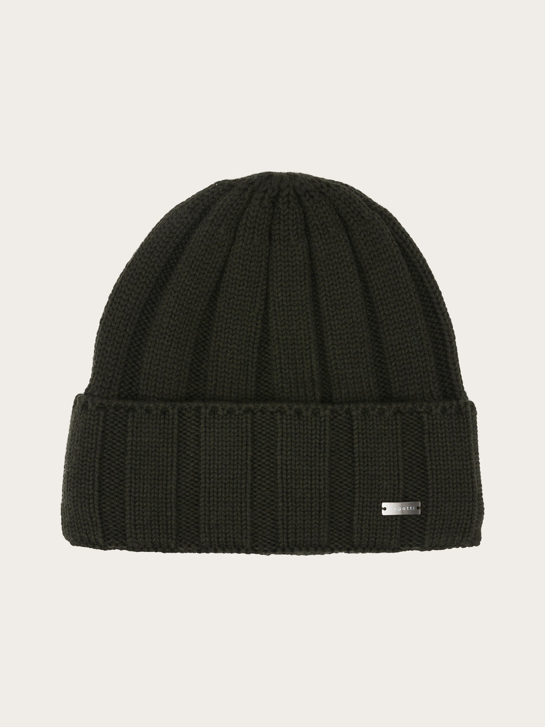Einfarbige bugatti Beanie mit Fleece-Fütterung