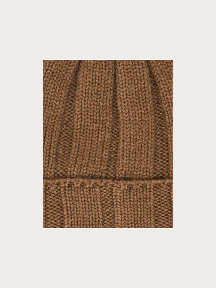 Einfarbige bugatti Beanie mit Fleece-Fütterung