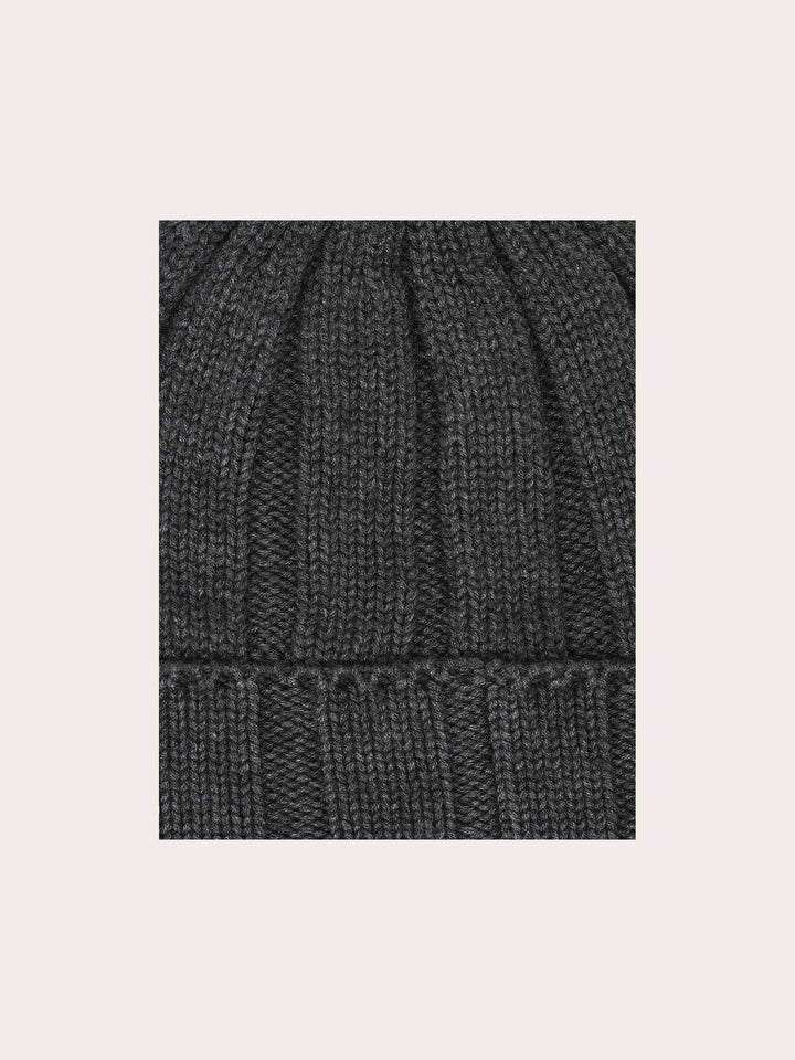 Einfarbige bugatti Beanie mit Fleece-Fütterung