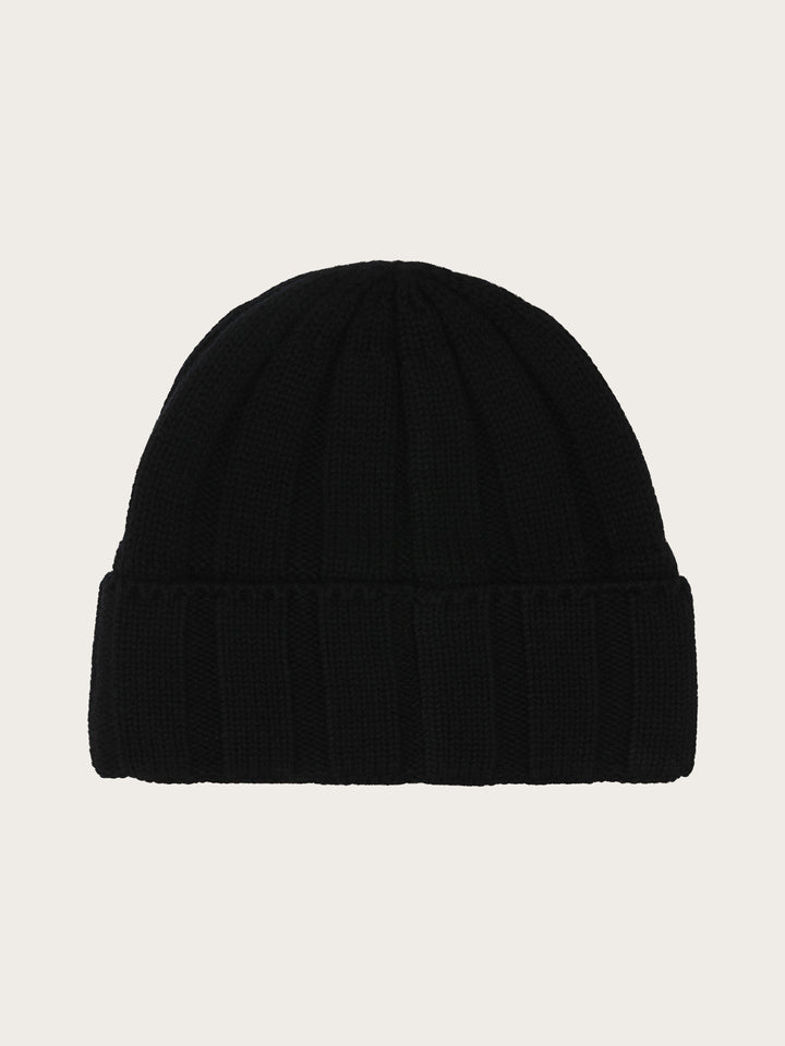 Einfarbige bugatti Beanie mit Fleece-Fütterung