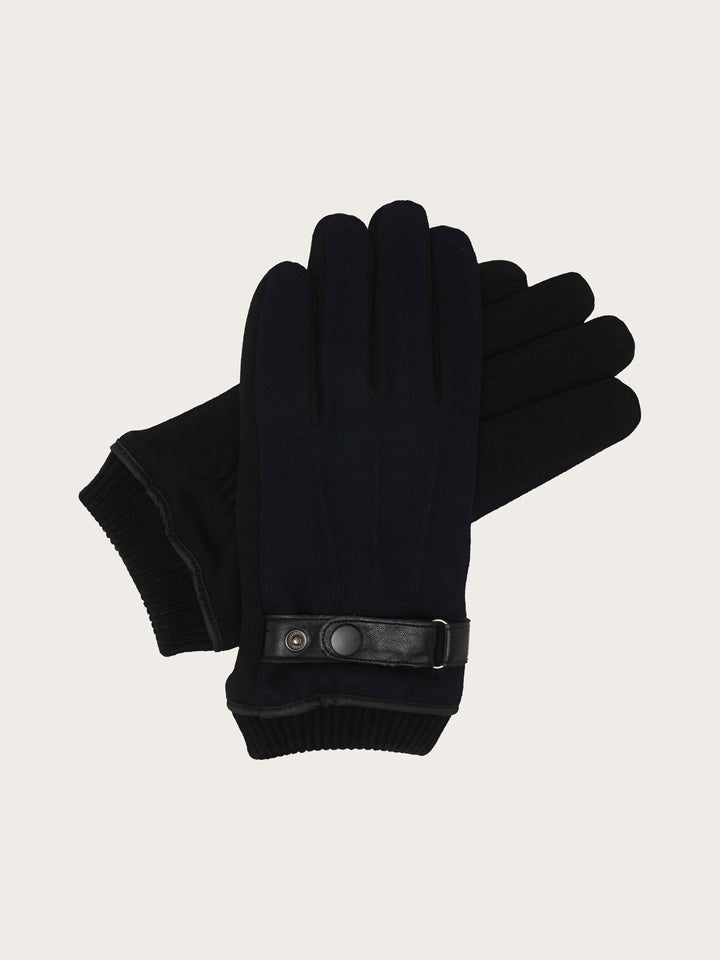Gefütterte bugatti Handschuhe in Wollmischung