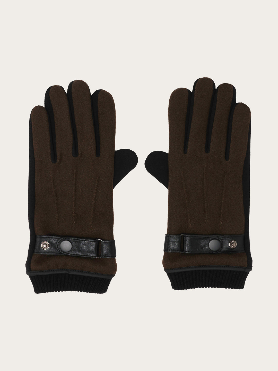 Gefütterte bugatti Handschuhe in Wollmischung