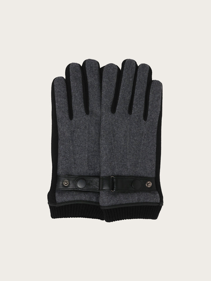 Gefütterte bugatti Handschuhe in Wollmischung