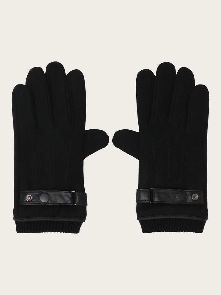 Gefütterte bugatti Handschuhe in Wollmischung