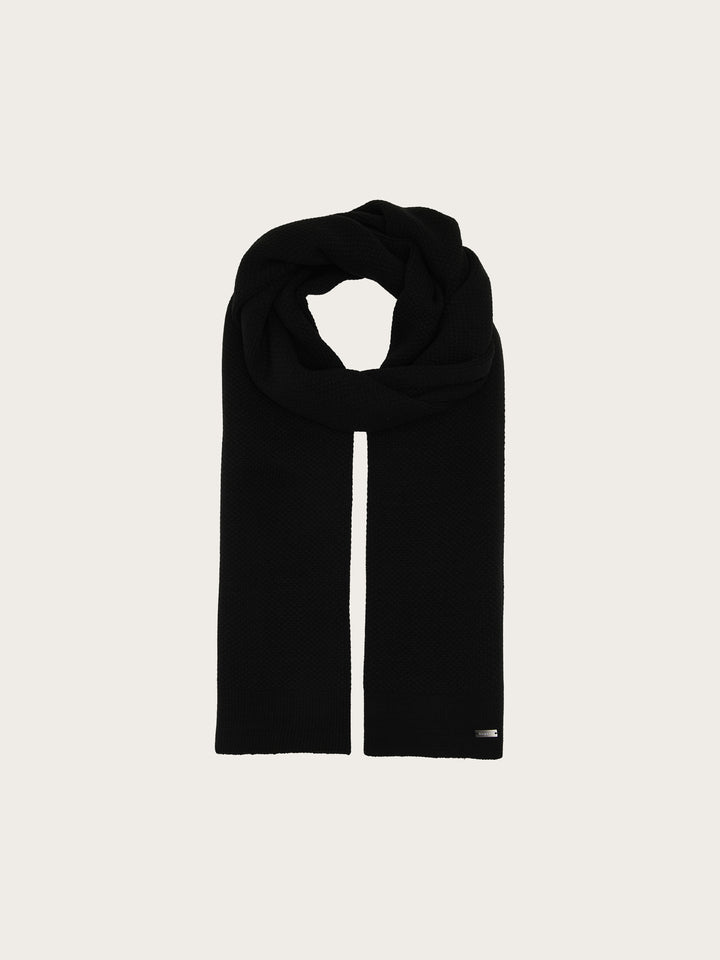 Einfarbiger bugatti Jersey Knit Schal
