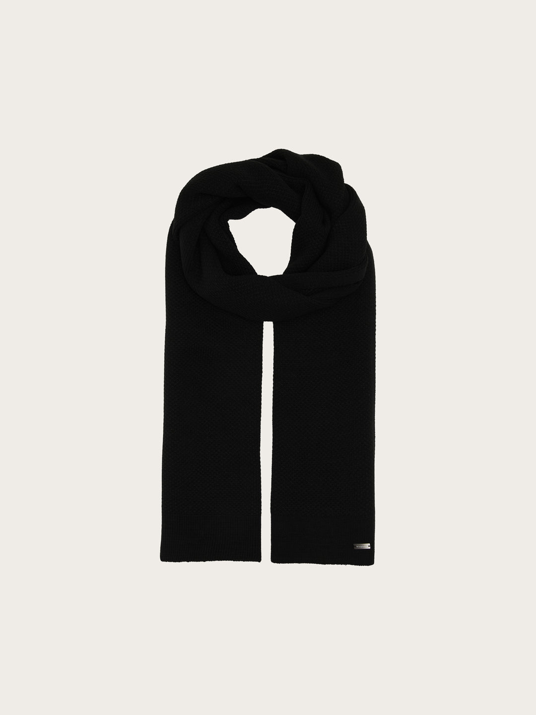 Einfarbiger bugatti Jersey Knit Schal