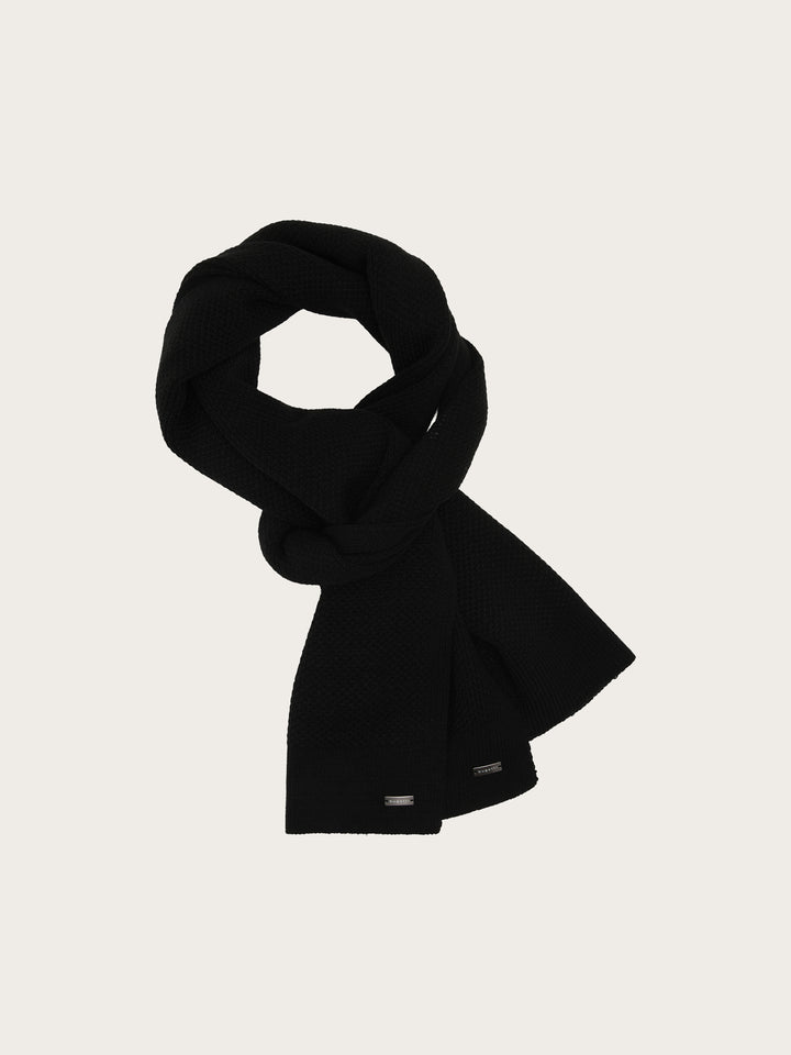 Einfarbiger bugatti Jersey Knit Schal