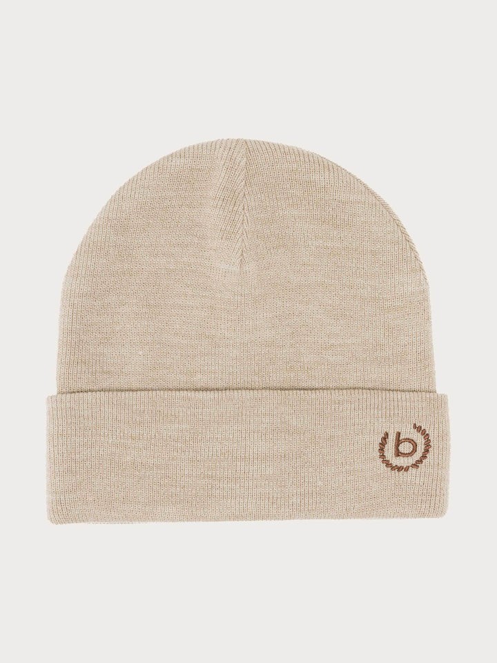 bugatti Geschenkset Beanie und Raschelschal aus Polyacryl