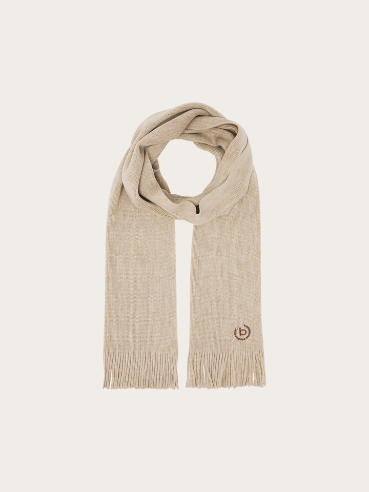 bugatti Geschenkset Beanie und Raschelschal aus Polyacryl