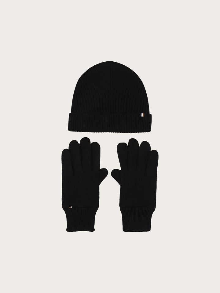 bugatti Geschenkset mit Beanie und Handschuhen