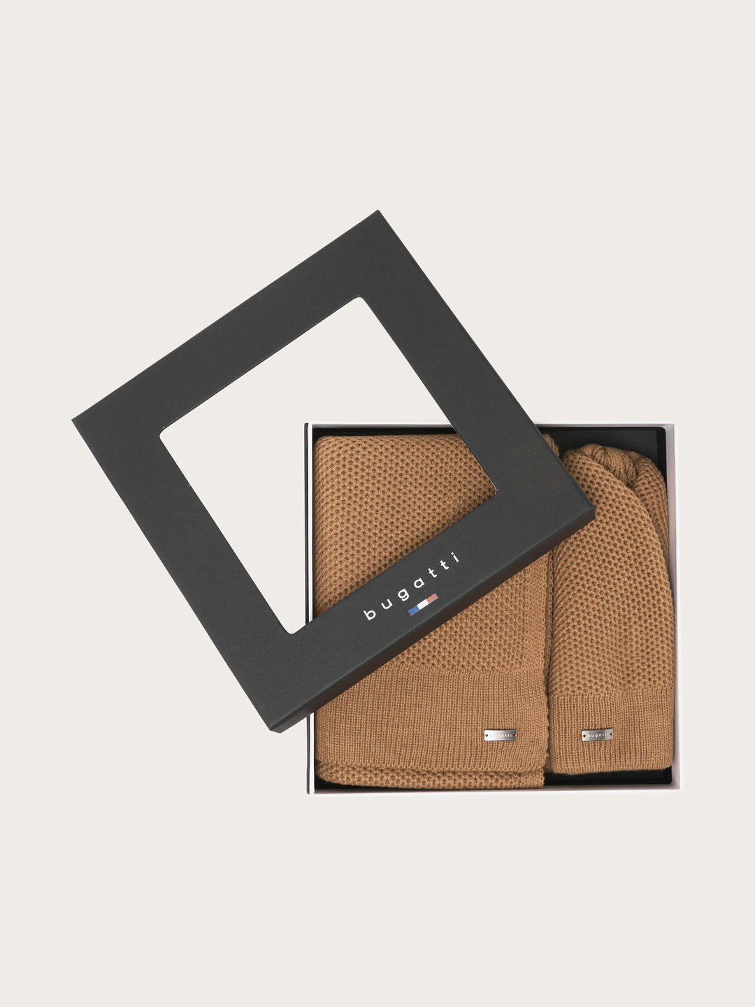 bugatti Geschenkset mit Beanie und Schal