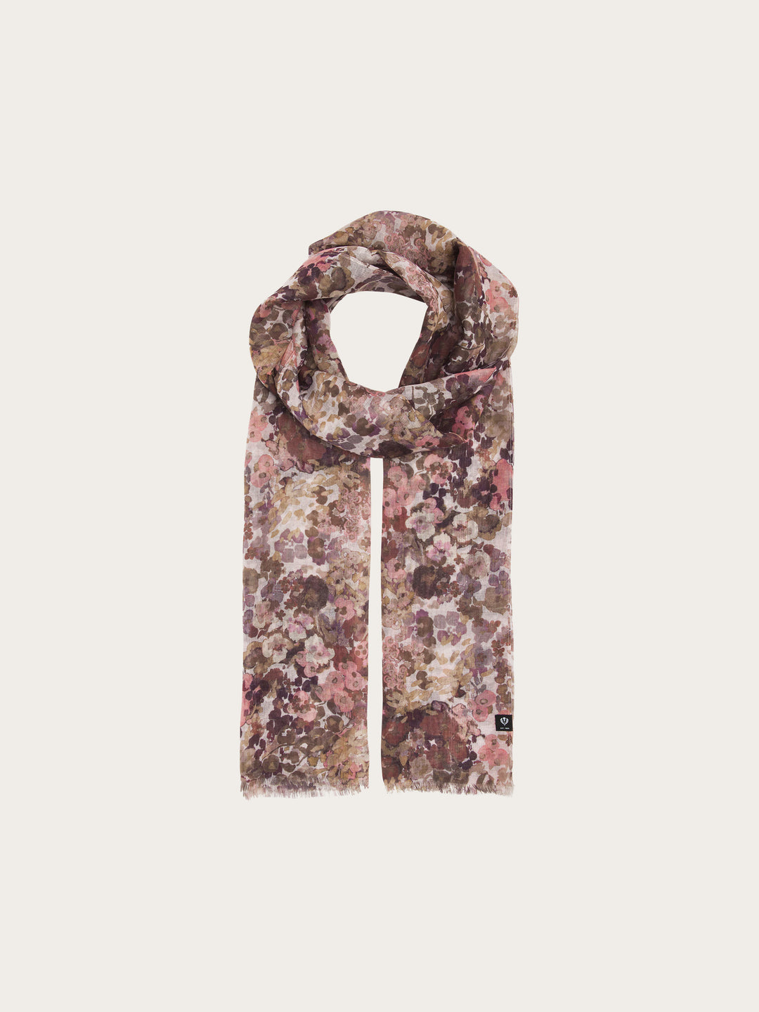 Sustainability Edition - Schal mit Millefleur Aquarell-Design