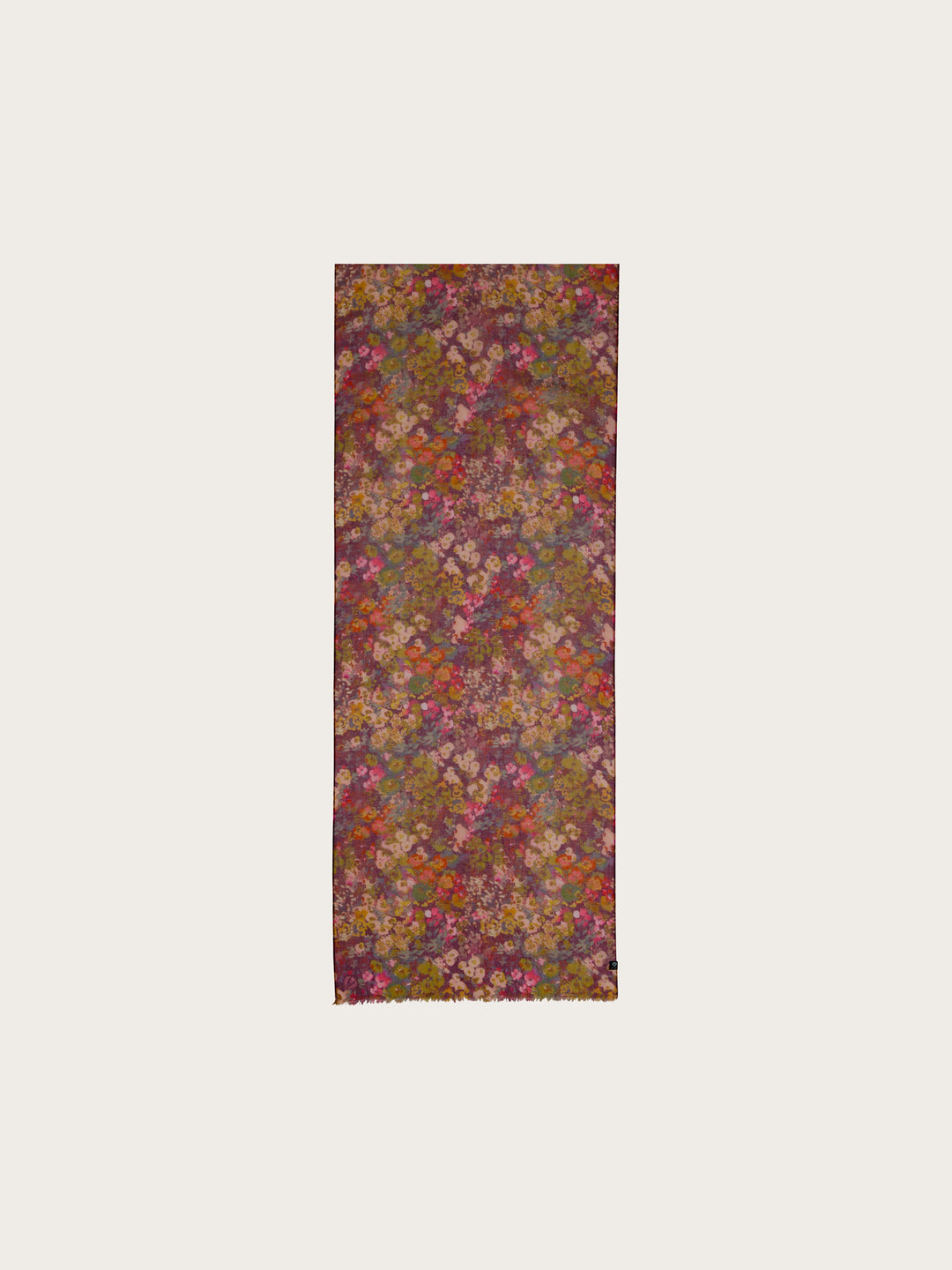 Sustainability Edition - Schal mit Millefleur Aquarell-Design