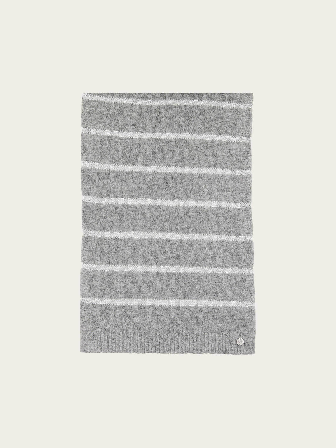 Sustainability Edition - Strickschal mit Glitzer-Streifen