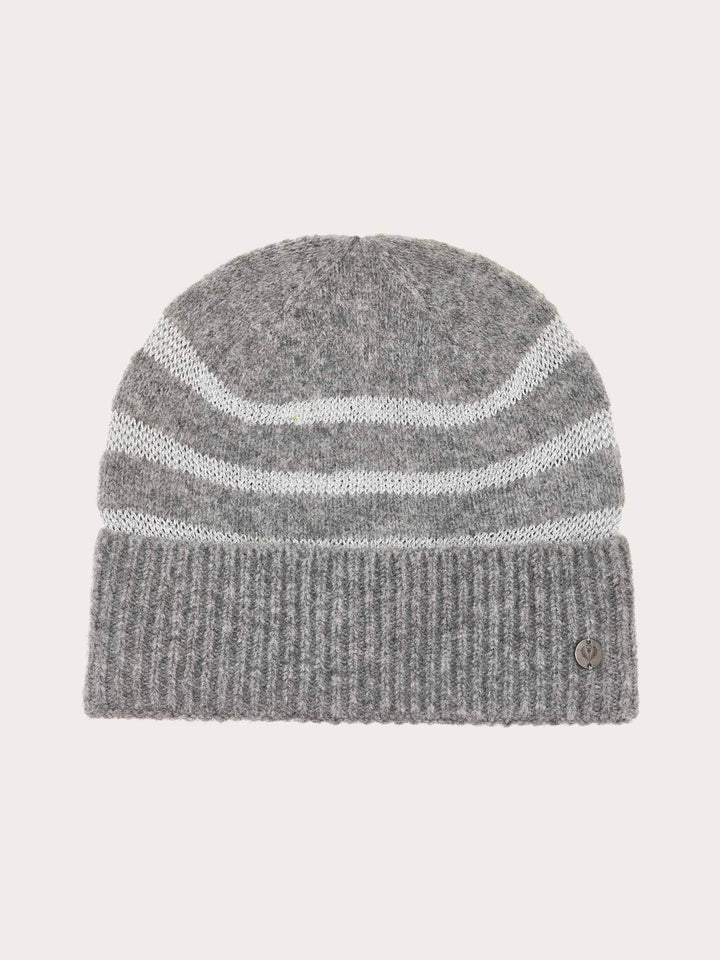 Sustainability Edition - Strickmütze mit Glitzer-Streifen