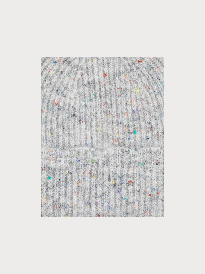 Sustainability Edition - Bunt melierte Strickmütze