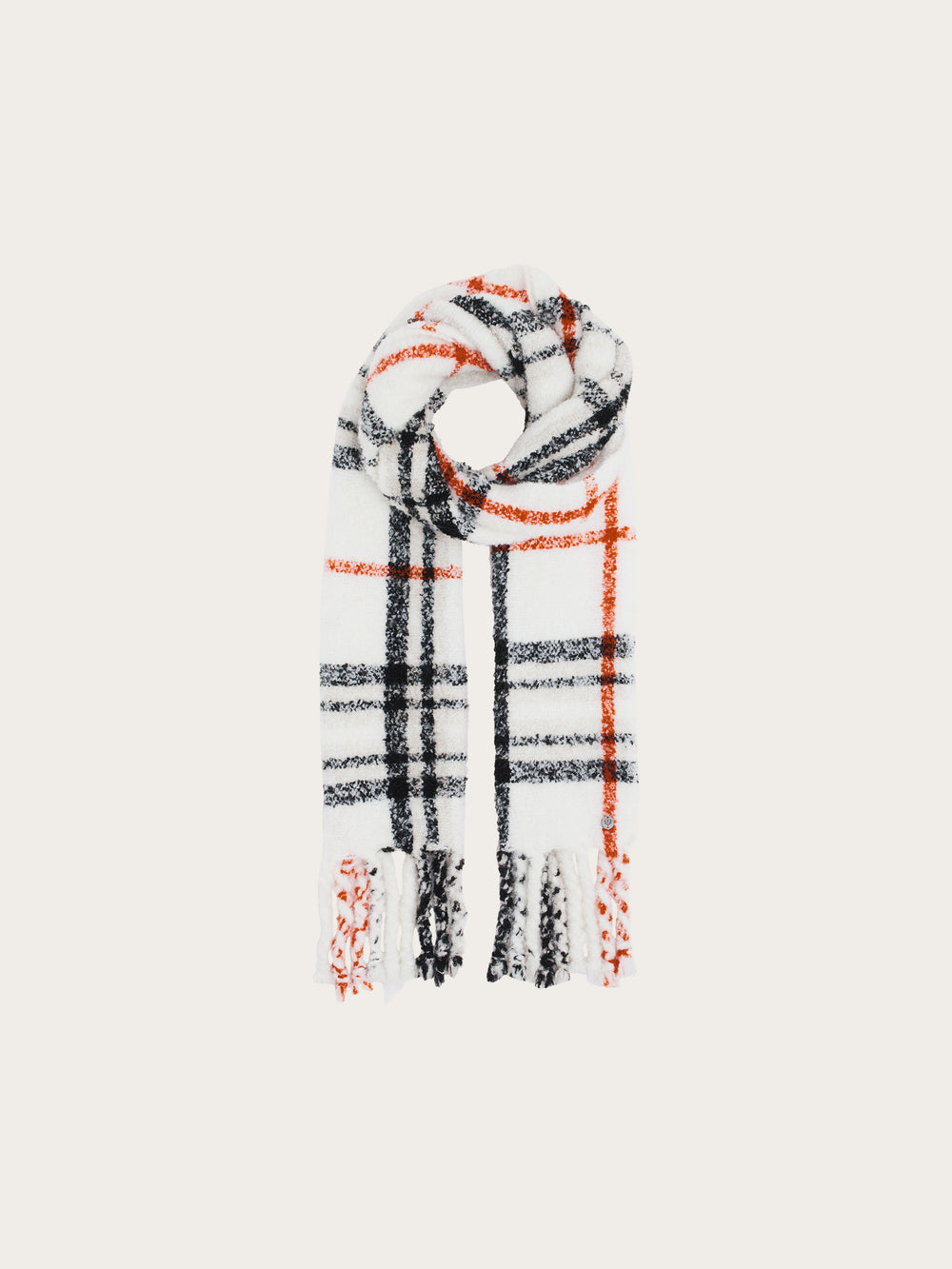 Sustainability Edition - Schal mit FRAAS Plaid Karo und XL-Fransen