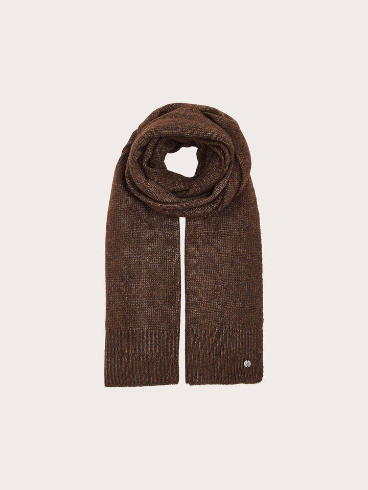Strickschal in Wollmischung