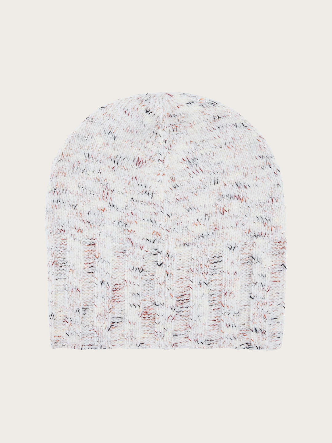 Melierte Strickmütze mit Glitzer