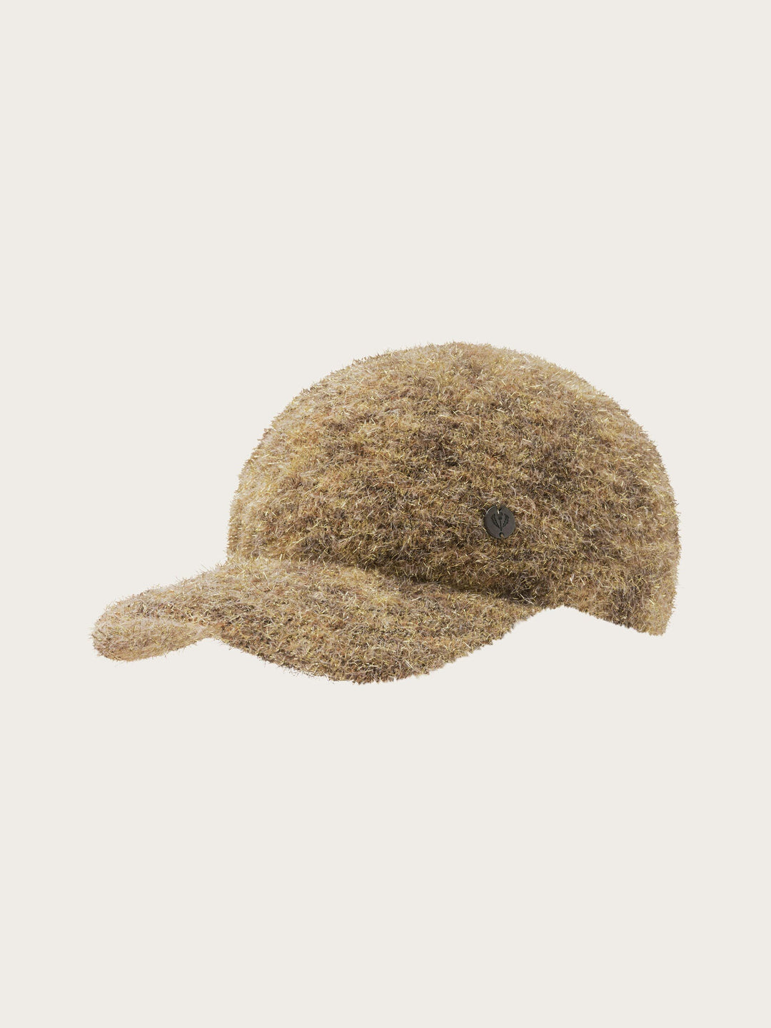 Flauschige, zart schimmernde Baseballkappe
