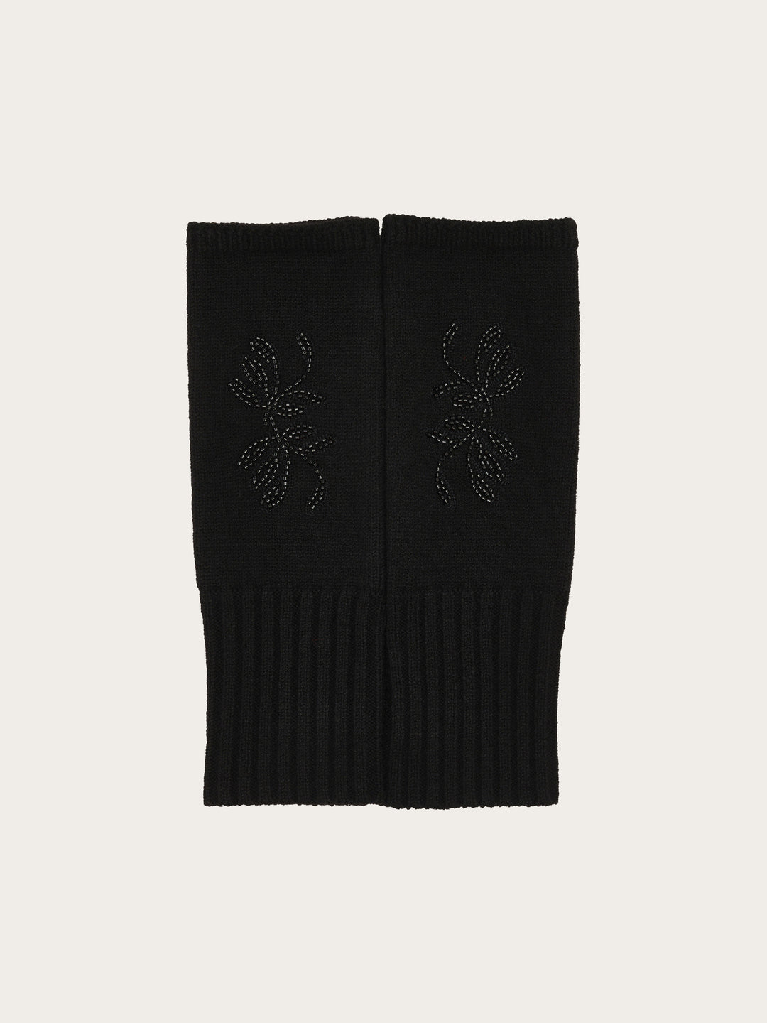 Handstulpen mit elegantem Perlenmuster
