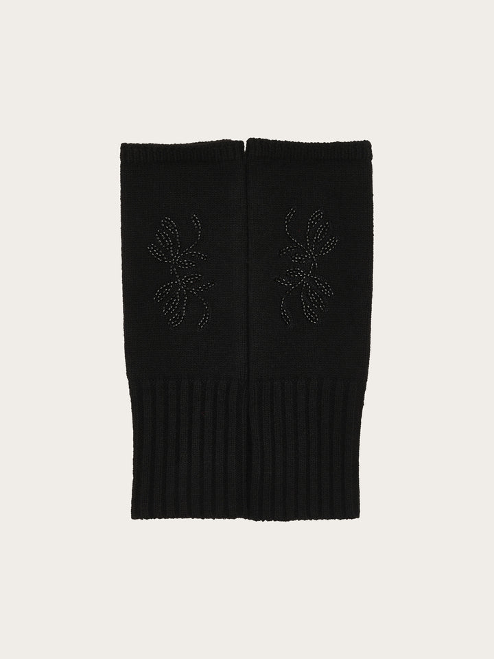Handstulpen mit elegantem Perlenmuster
