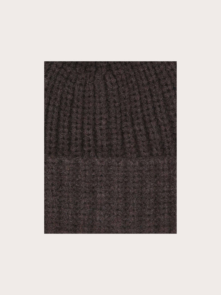 Loevenich Strickmütze mit Fake Fur Pompon