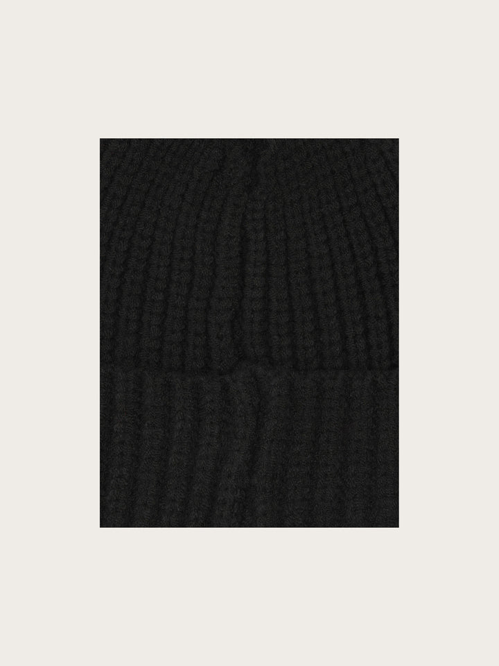 Loevenich Strickmütze mit Fake Fur Pompon
