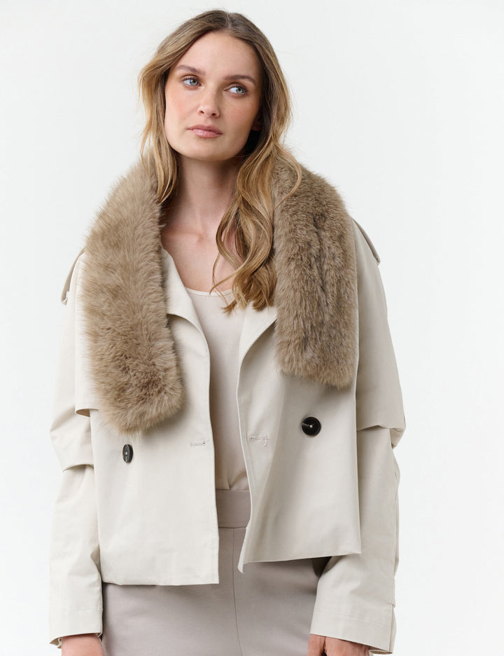 Eleganter Loevenich Fake Fur Schal