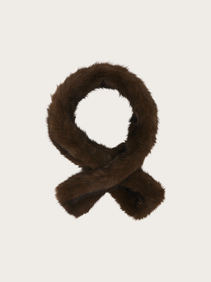Eleganter Loevenich Fake Fur Schal