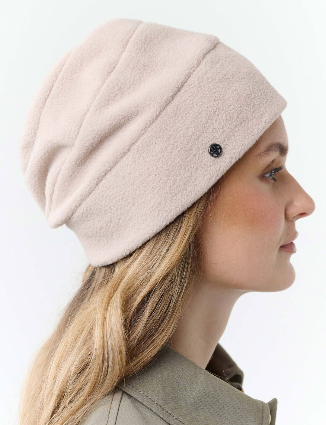 Weiche Loevenich Beanie aus Polar Soft mit Raffung