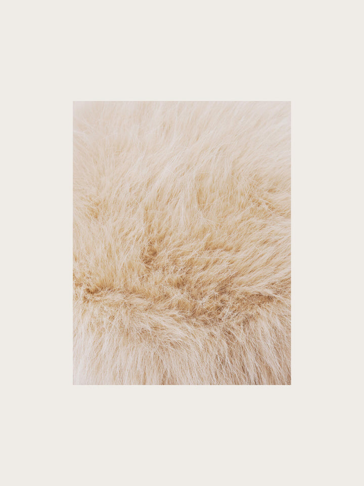Loevenich Fake Fur Hut in moderner Pillbox-Form