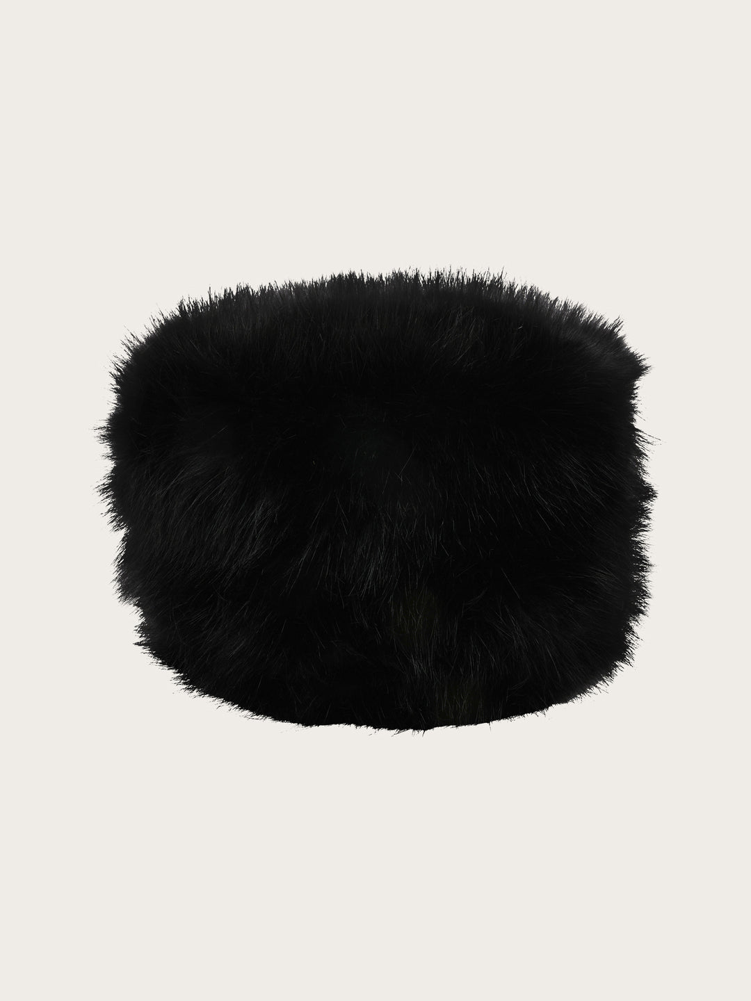 Loevenich Fake Fur Hut in moderner Pillbox-Form