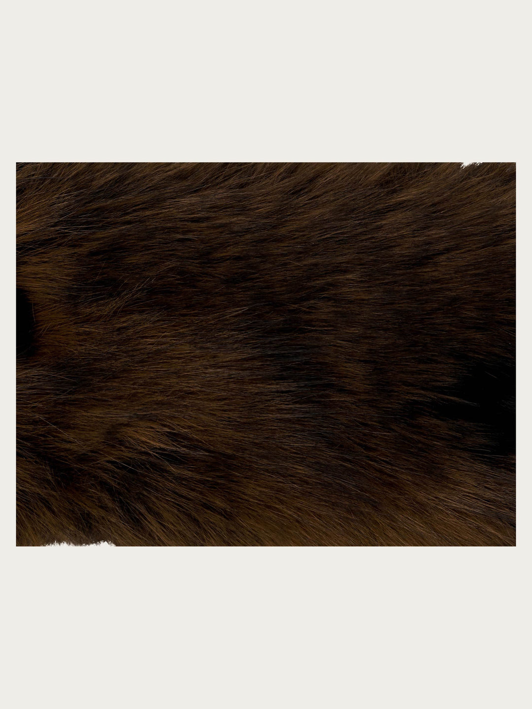 Loevenich Fake Fur Kragen in Patchwork-Optik