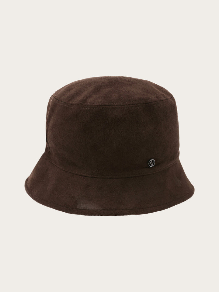 Loevenich Bucket Hat aus Wildleder-Imitat