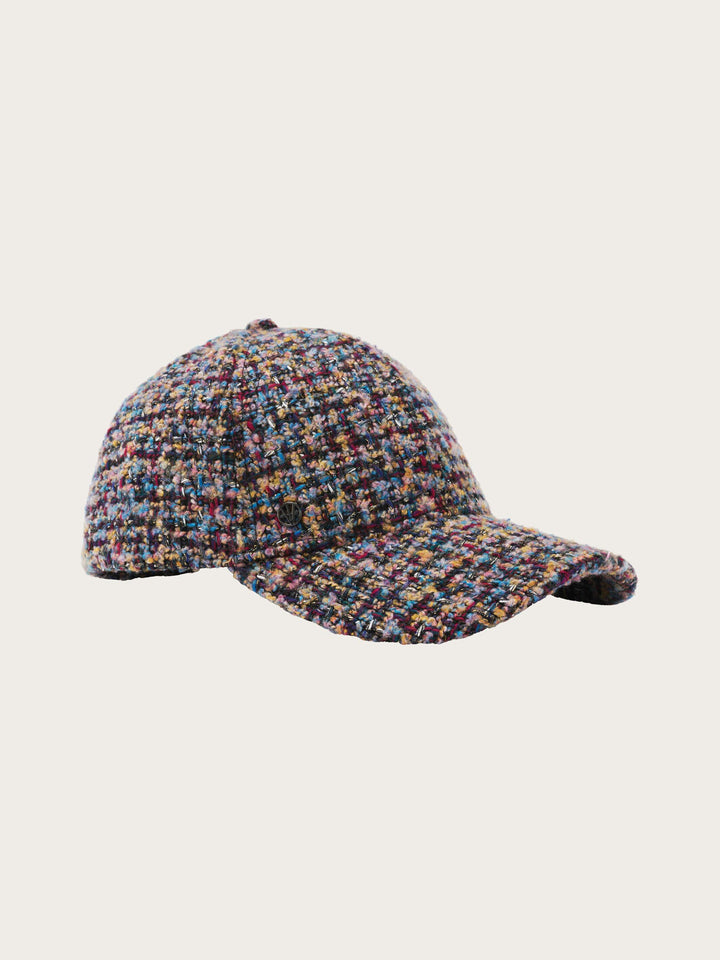 Loevenich Basecap aus Tweed mit dezentem Glitzer