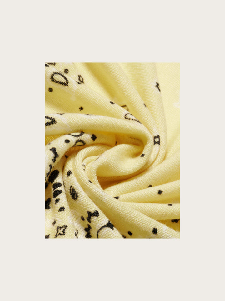 Kaschmir-Nickituch mit Paisley-Design