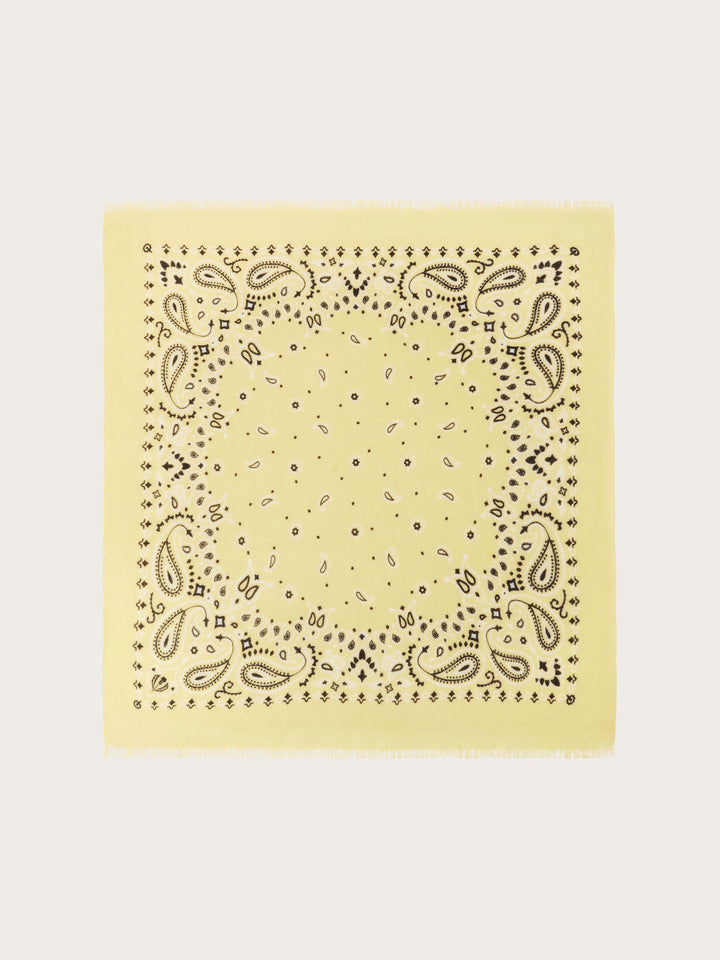 Kaschmir-Nickituch mit Paisley-Design