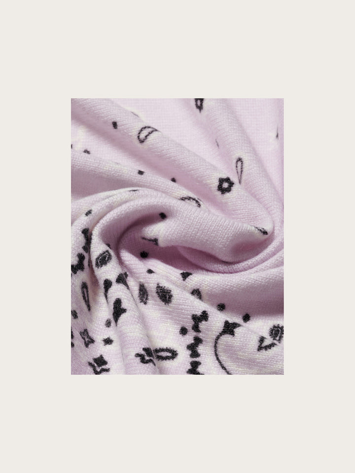 Kaschmir-Nickituch mit Paisley-Design