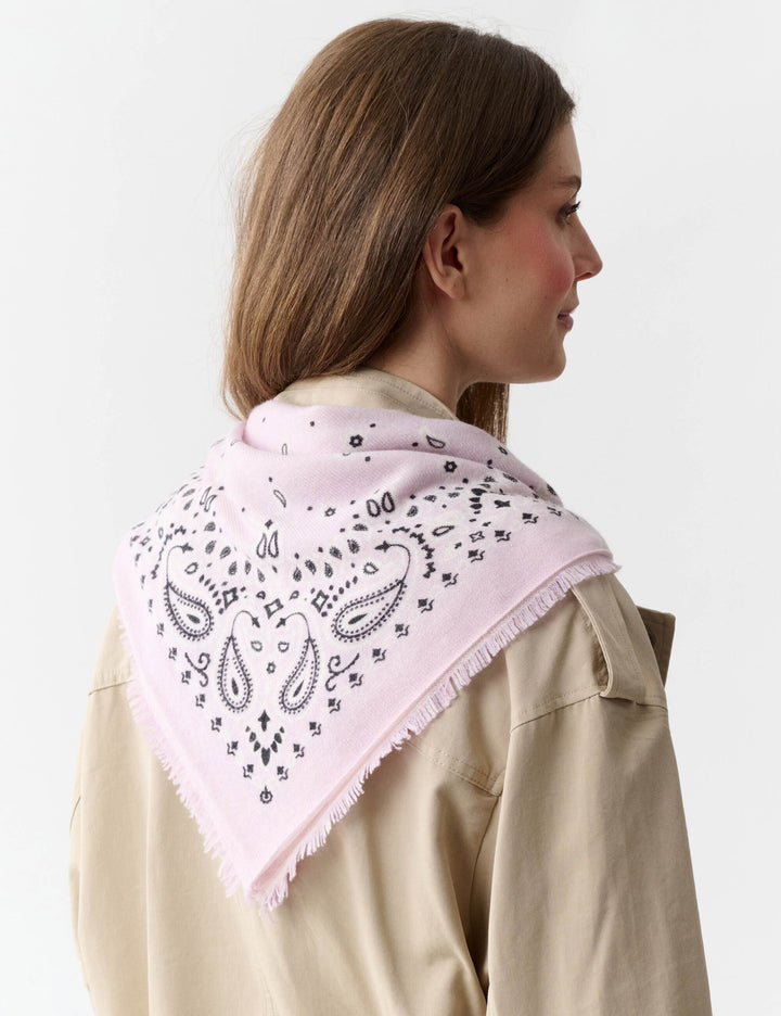 Kaschmir-Nickituch mit Paisley-Design