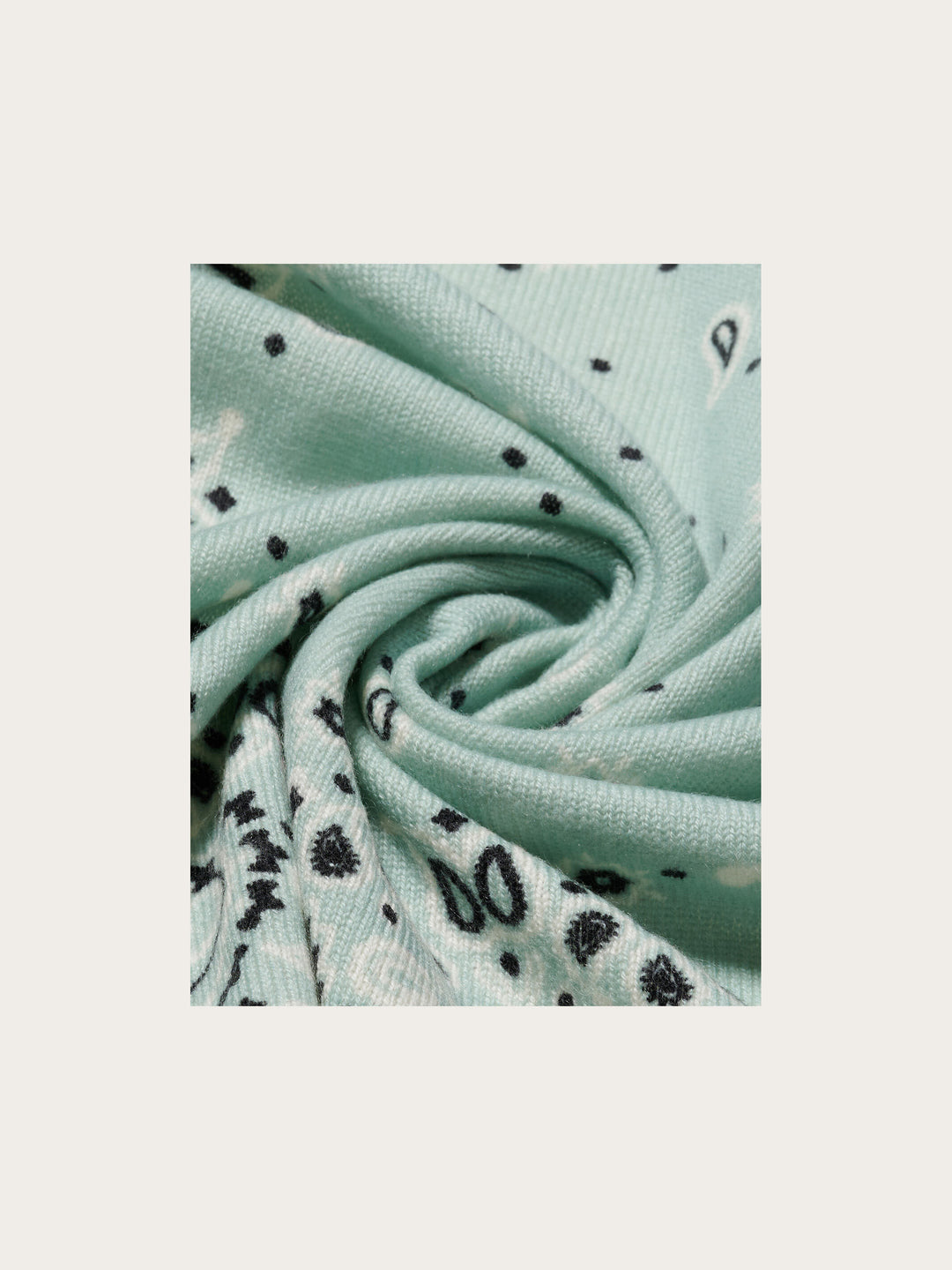 Kaschmir-Nickituch mit Paisley-Design