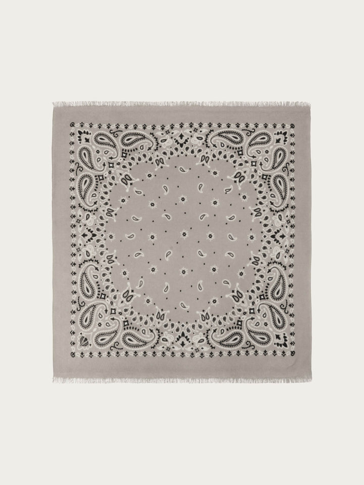 Kaschmir-Nickituch mit Paisley-Design