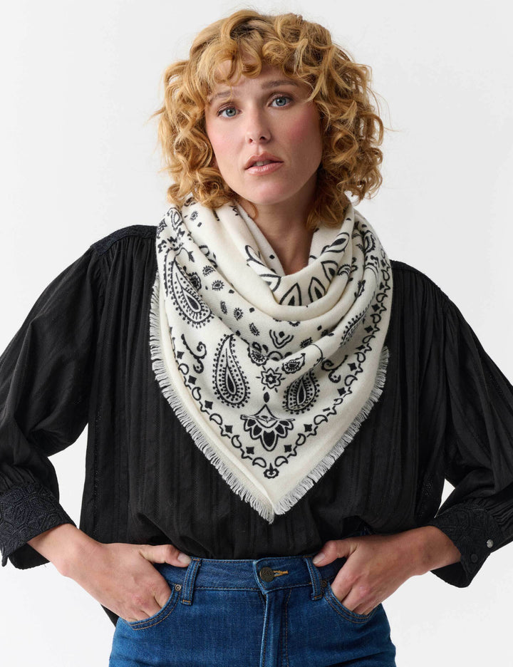 Kaschmir-Tuch mit Paisley-Design