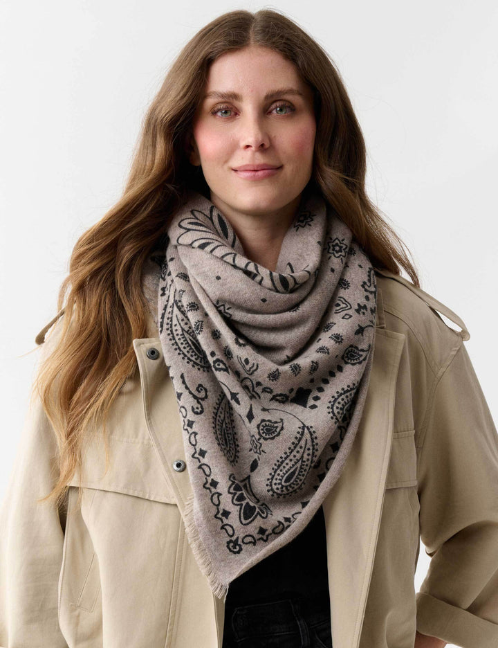 Kaschmir-Tuch mit Paisley-Design
