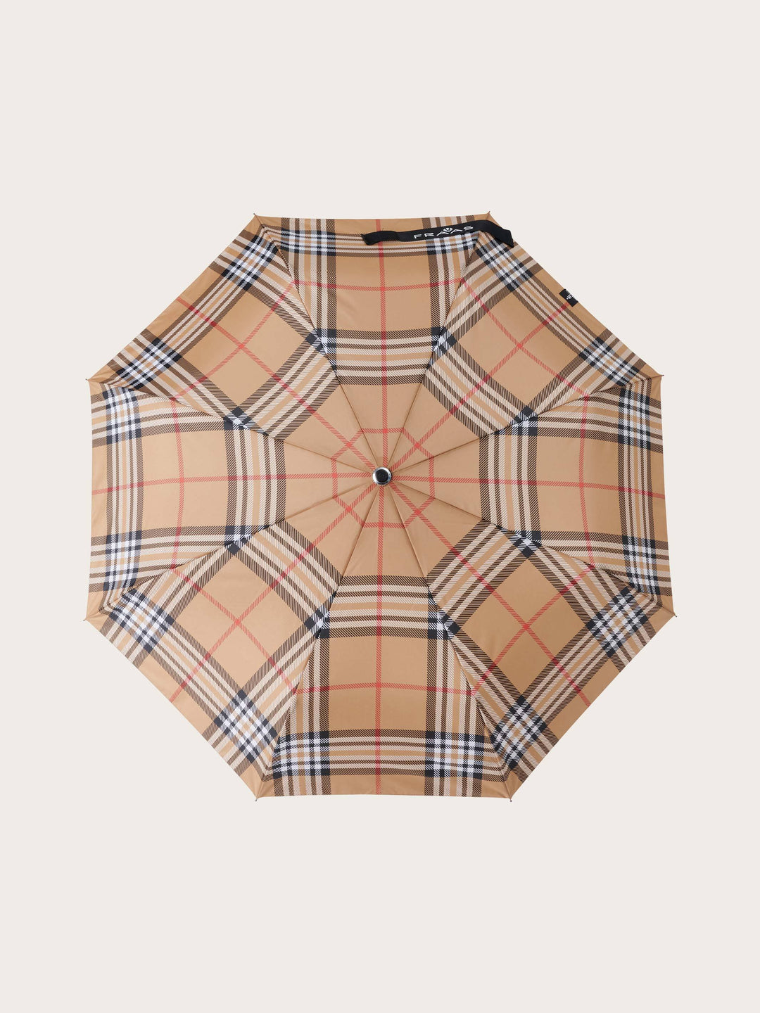 Regenschirm mit FRAAS Plaid Karo und Auf-Zu-Automatik