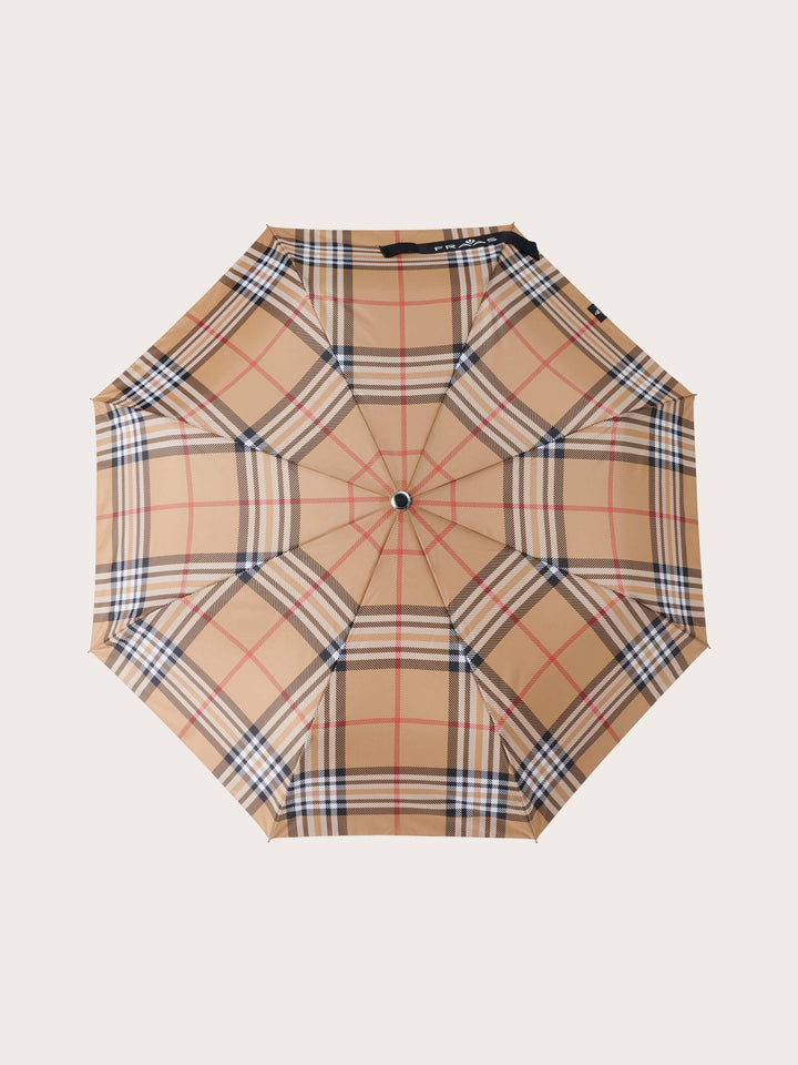 Regenschirm mit FRAAS Plaid Karo und Auf-Zu-Automatik