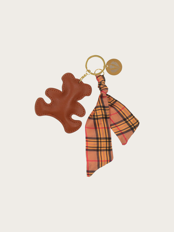 Anhänger mit Bär, FRAAS Plaid Twilly und Distel-Charm